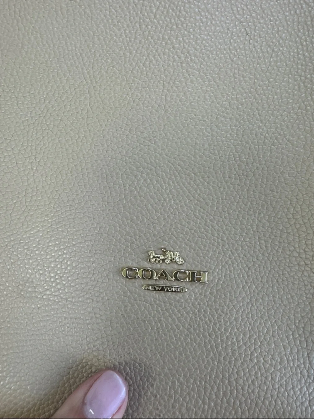 Coach Polished Pebble Leather Clarkson Hobo Purse - Picture 3 of 9